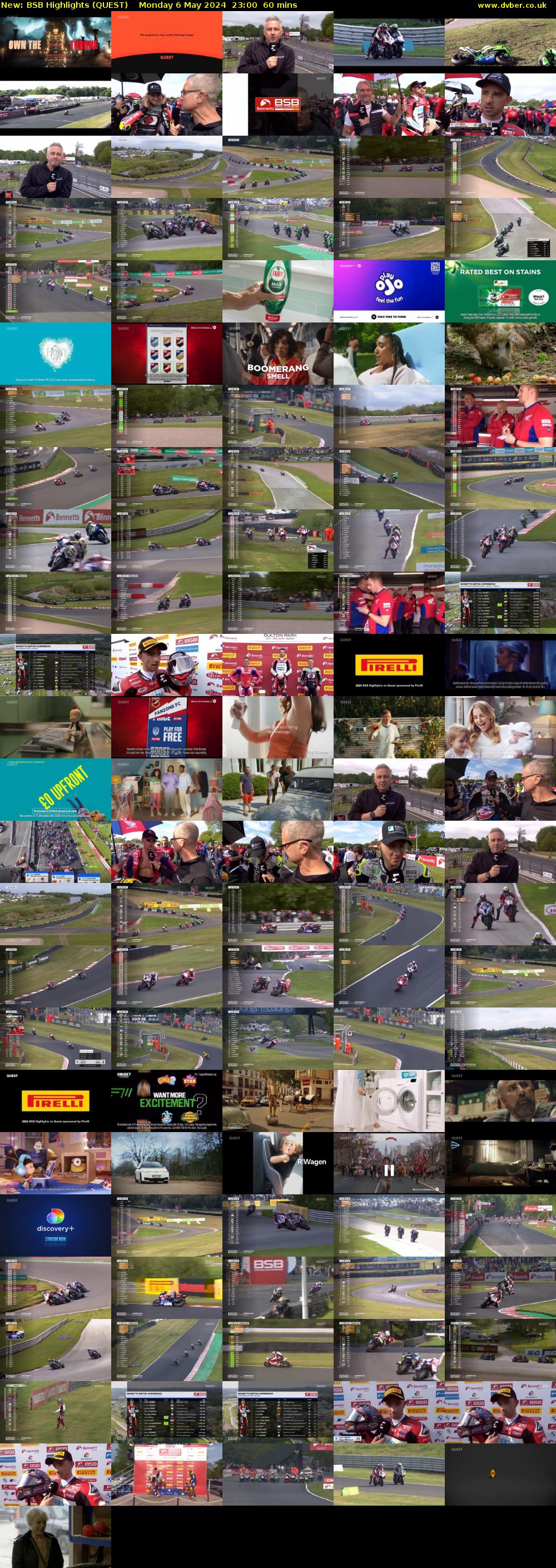 BSB Highlights (QUEST) Monday 6 May 2024 23:00 - 00:00