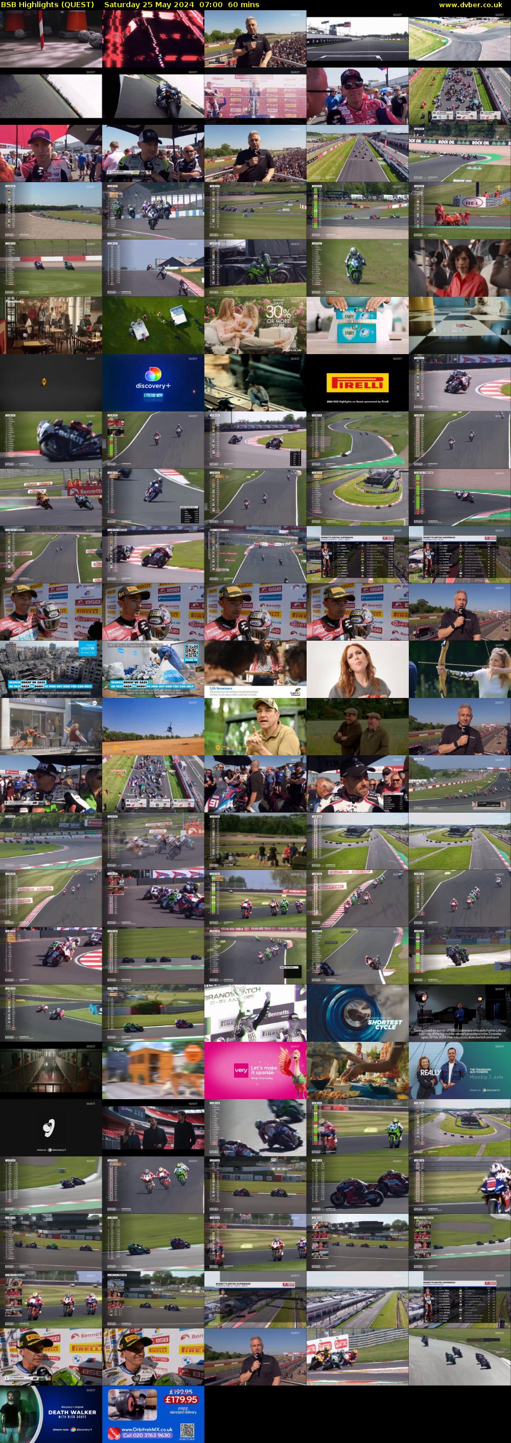BSB Highlights (QUEST) Saturday 25 May 2024 07:00 - 08:00