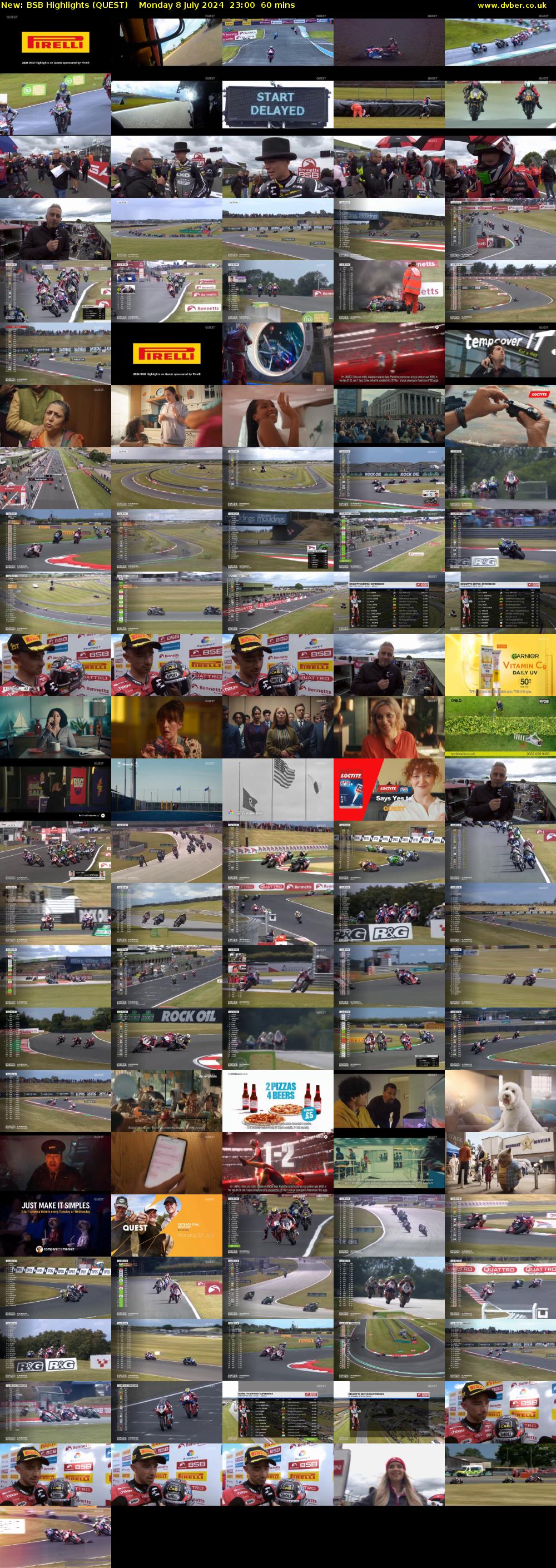 BSB Highlights (QUEST) Monday 8 July 2024 23:00 - 00:00