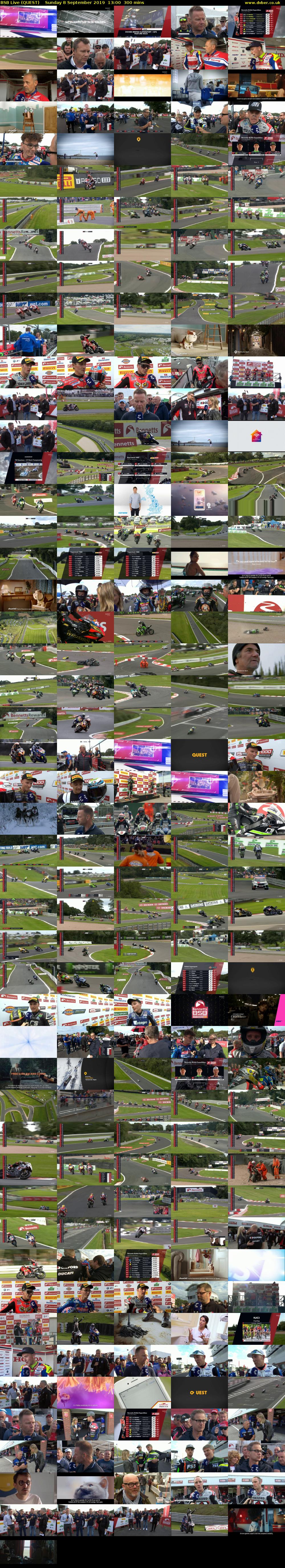 BSB Live (QUEST) Sunday 8 September 2019 13:00 - 18:00