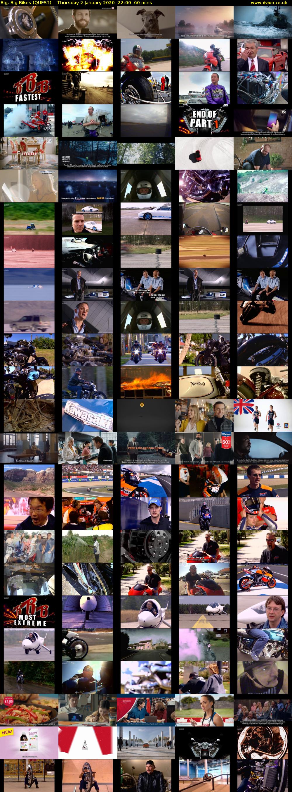 Big, Big Bikes (QUEST) Thursday 2 January 2020 22:00 - 23:00