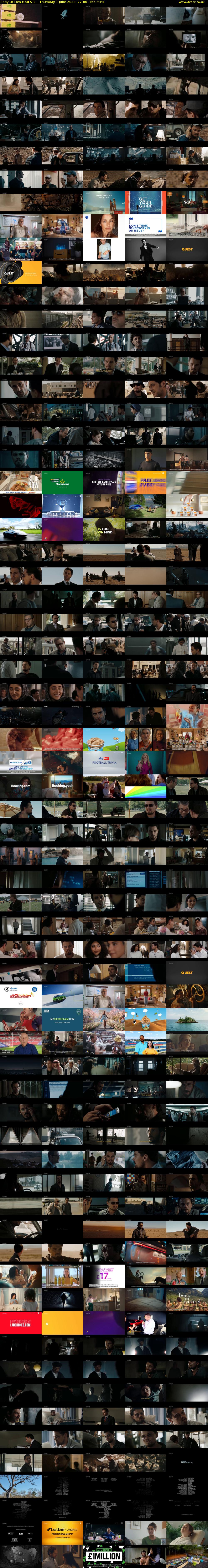 Body Of Lies (QUEST) Thursday 1 June 2023 22:00 - 00:45