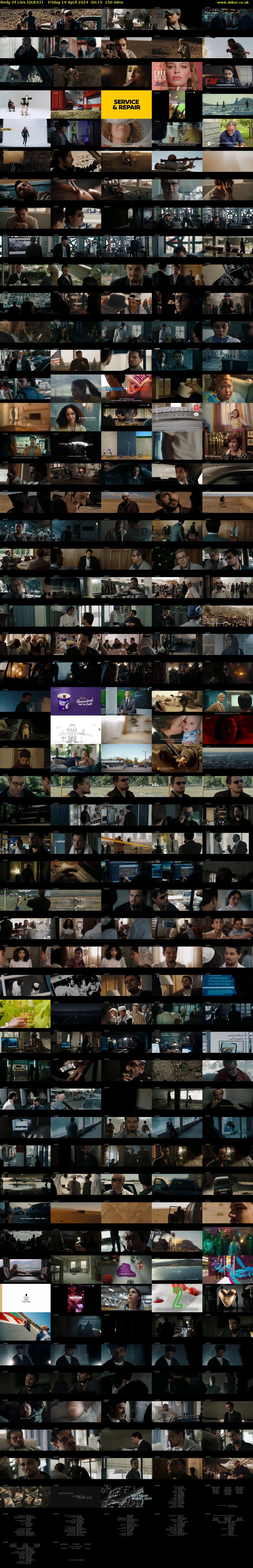 Body Of Lies (QUEST) Friday 19 April 2024 00:15 - 02:45