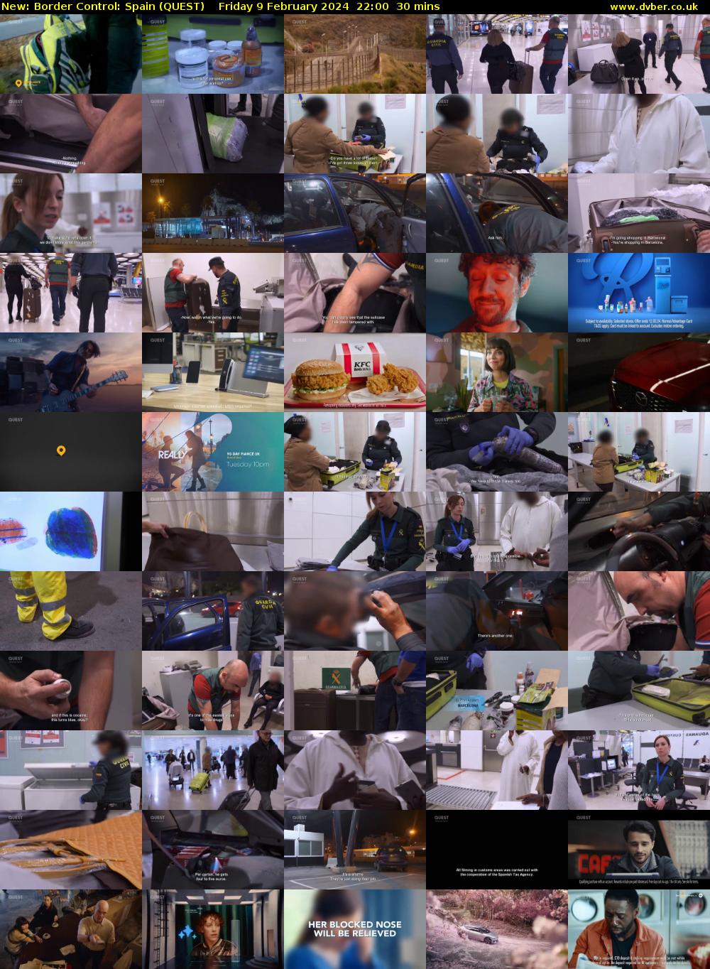Border Control: Spain (QUEST) Friday 9 February 2024 22:00 - 22:30