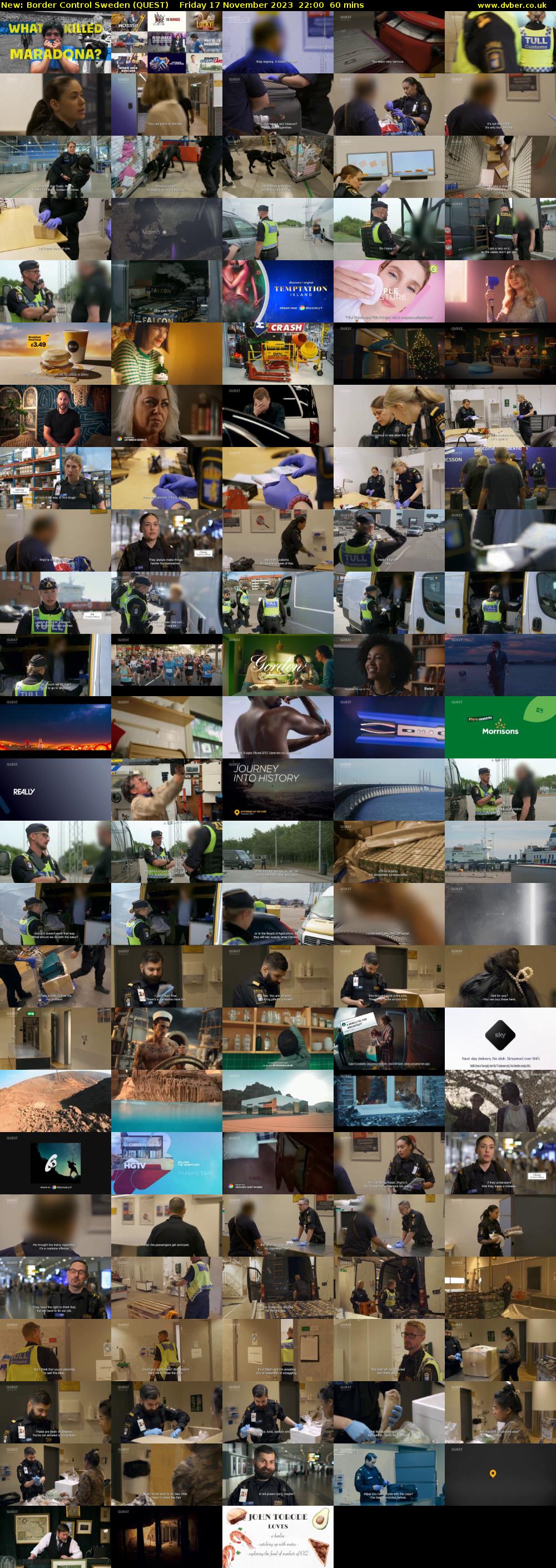 Border Control Sweden (QUEST) Friday 17 November 2023 22:00 - 23:00