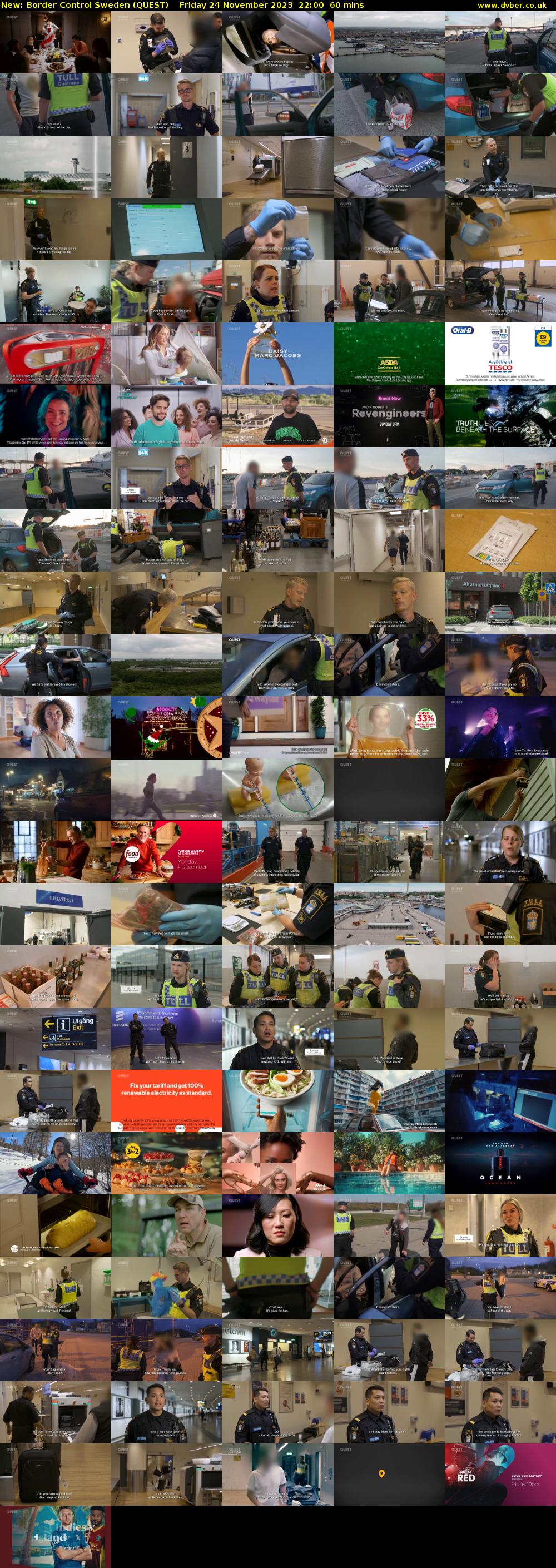 Border Control Sweden (QUEST) Friday 24 November 2023 22:00 - 23:00