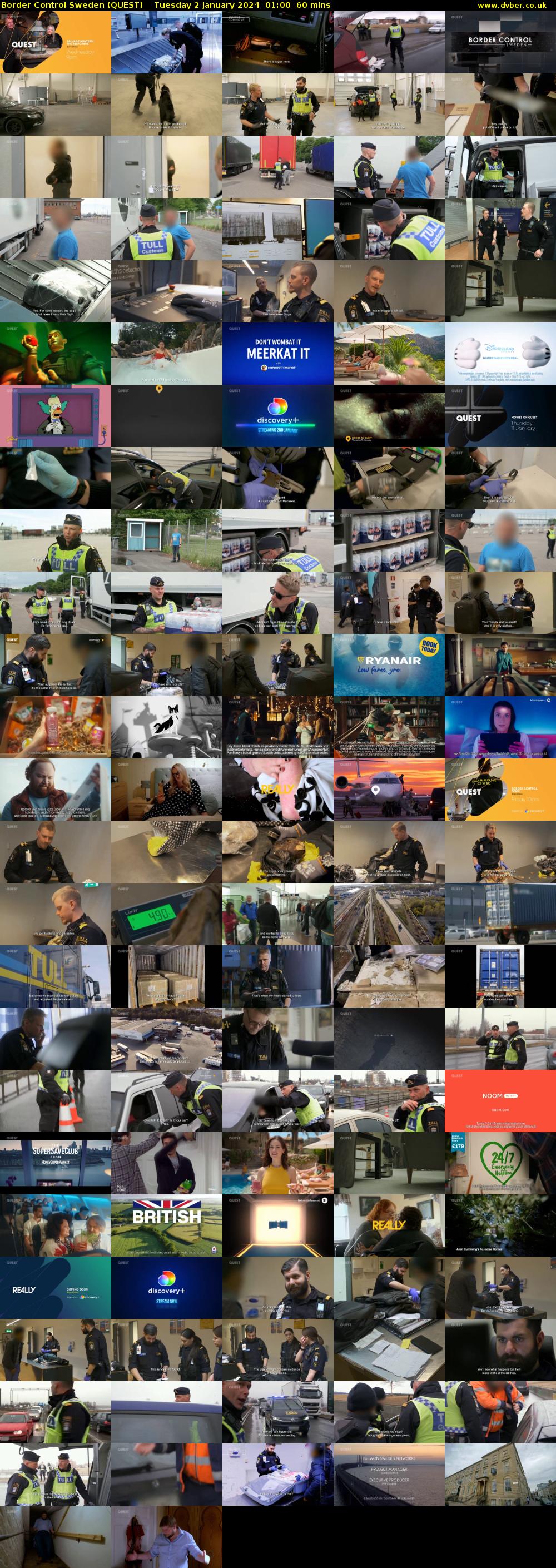 Border Control Sweden (QUEST) Tuesday 2 January 2024 01:00 - 02:00