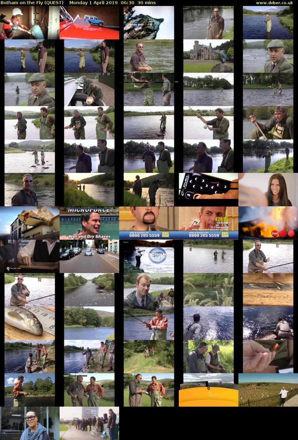 Botham on the Fly (QUEST) Monday 1 April 2019 06:30 - 07:00