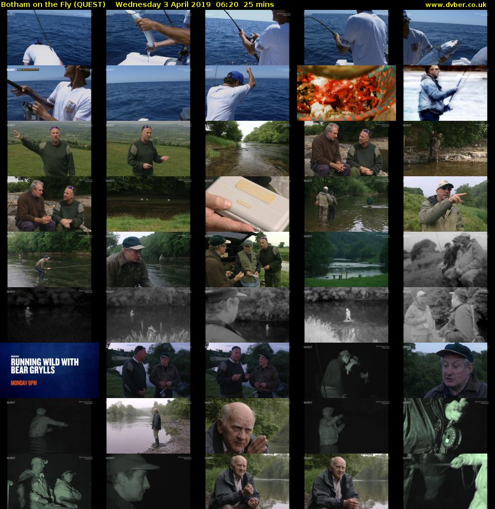 Botham on the Fly (QUEST) Wednesday 3 April 2019 06:20 - 06:45