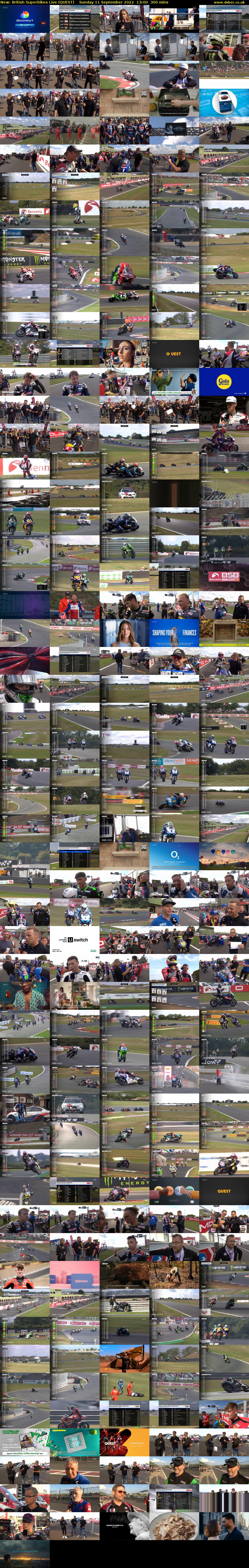 British Superbikes Live (QUEST) Sunday 11 September 2022 13:00 - 18:00