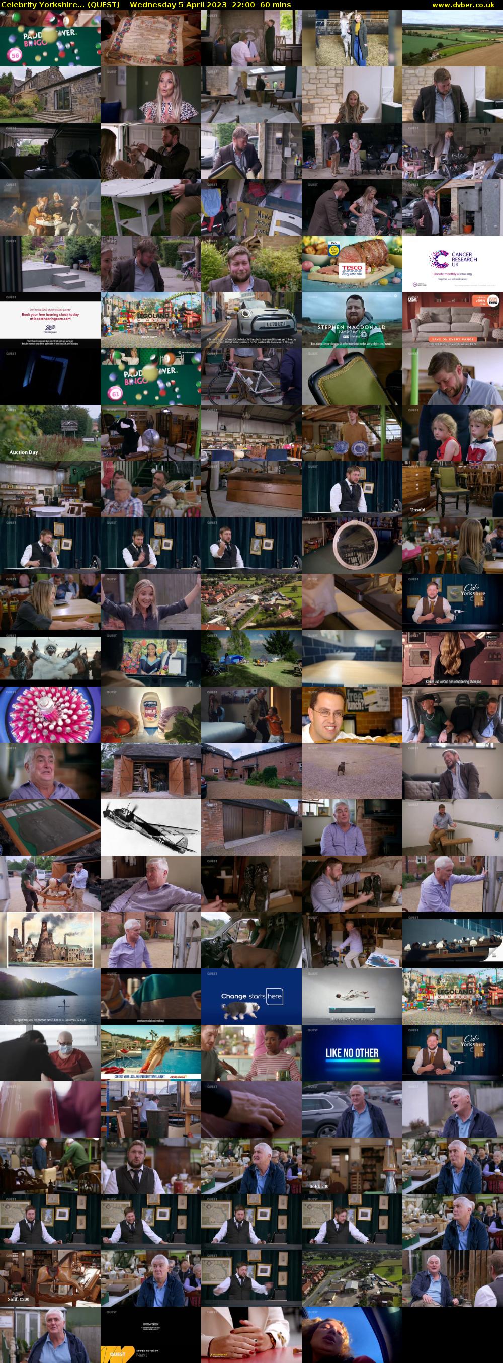 Celebrity Yorkshire... (QUEST) Wednesday 5 April 2023 22:00 - 23:00