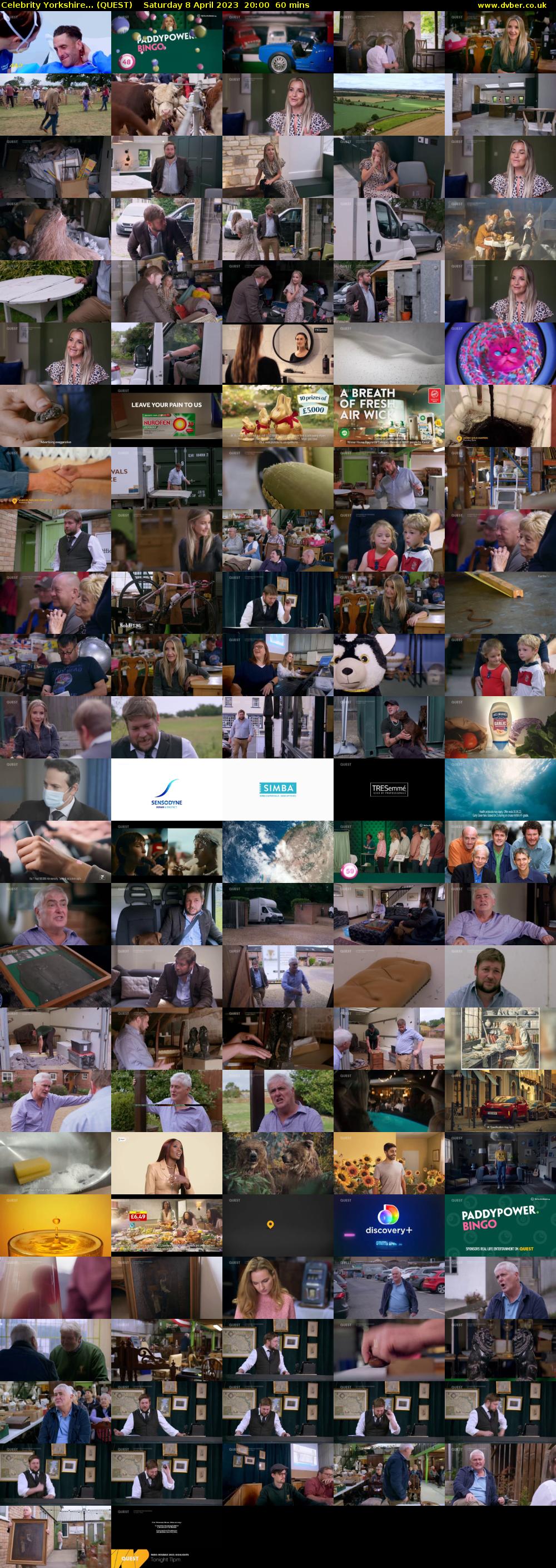 Celebrity Yorkshire... (QUEST) Saturday 8 April 2023 20:00 - 21:00