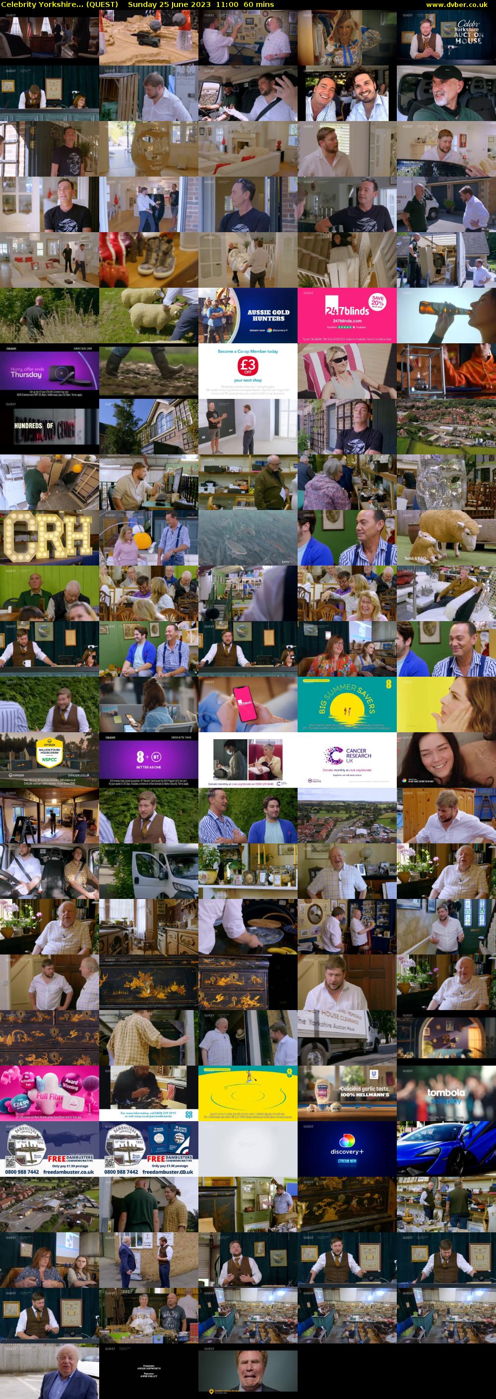 Celebrity Yorkshire... (QUEST) Sunday 25 June 2023 11:00 - 12:00
