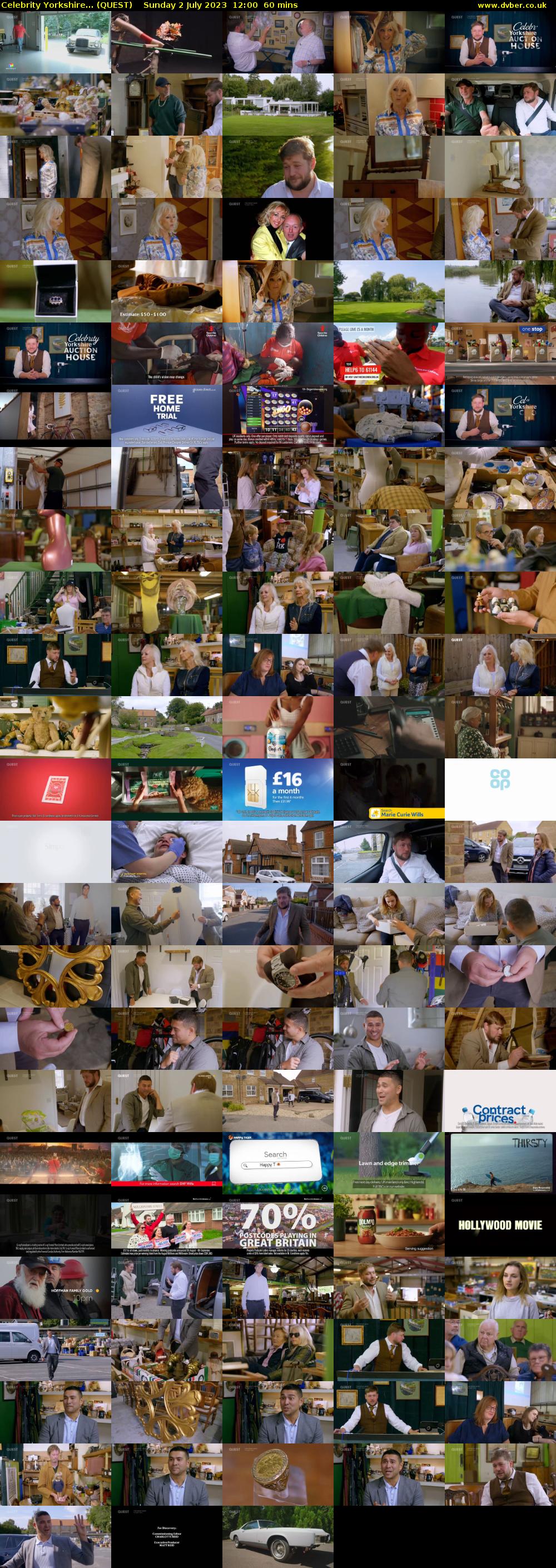 Celebrity Yorkshire... (QUEST) Sunday 2 July 2023 12:00 - 13:00