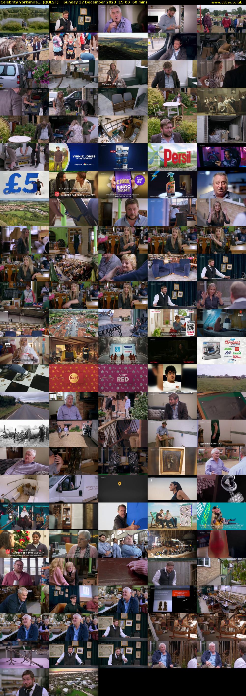 Celebrity Yorkshire... (QUEST) Sunday 17 December 2023 15:00 - 16:00