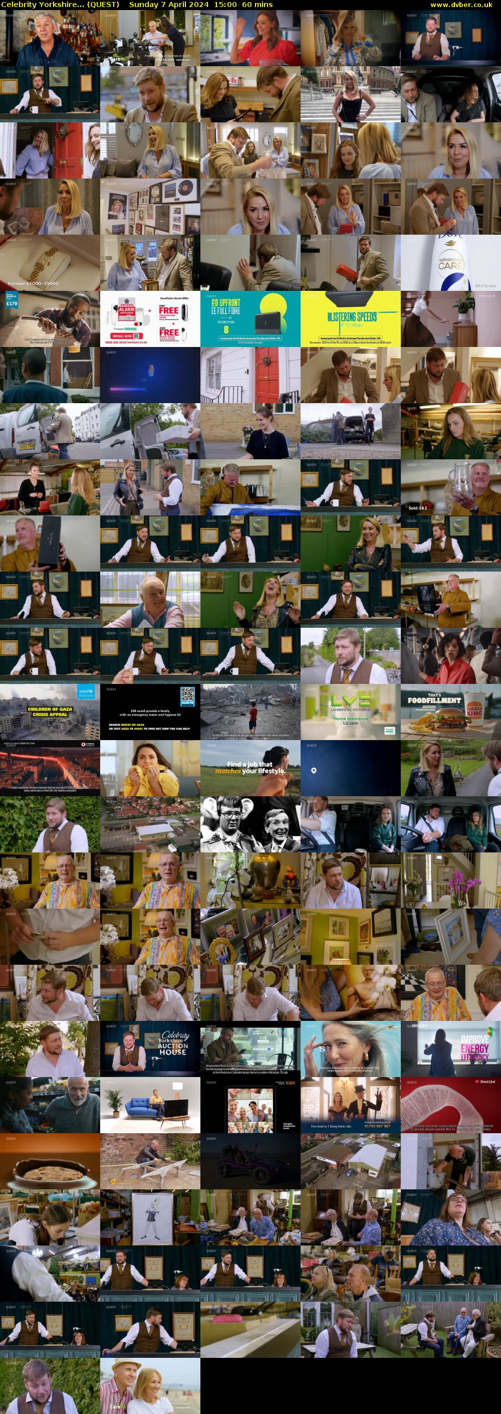 Celebrity Yorkshire... (QUEST) Sunday 7 April 2024 15:00 - 16:00