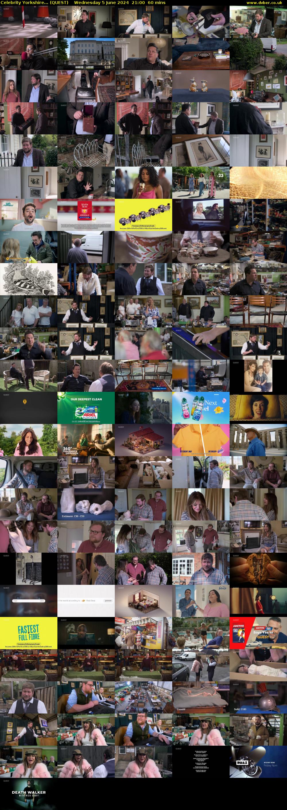 Celebrity Yorkshire... (QUEST) Wednesday 5 June 2024 21:00 - 22:00