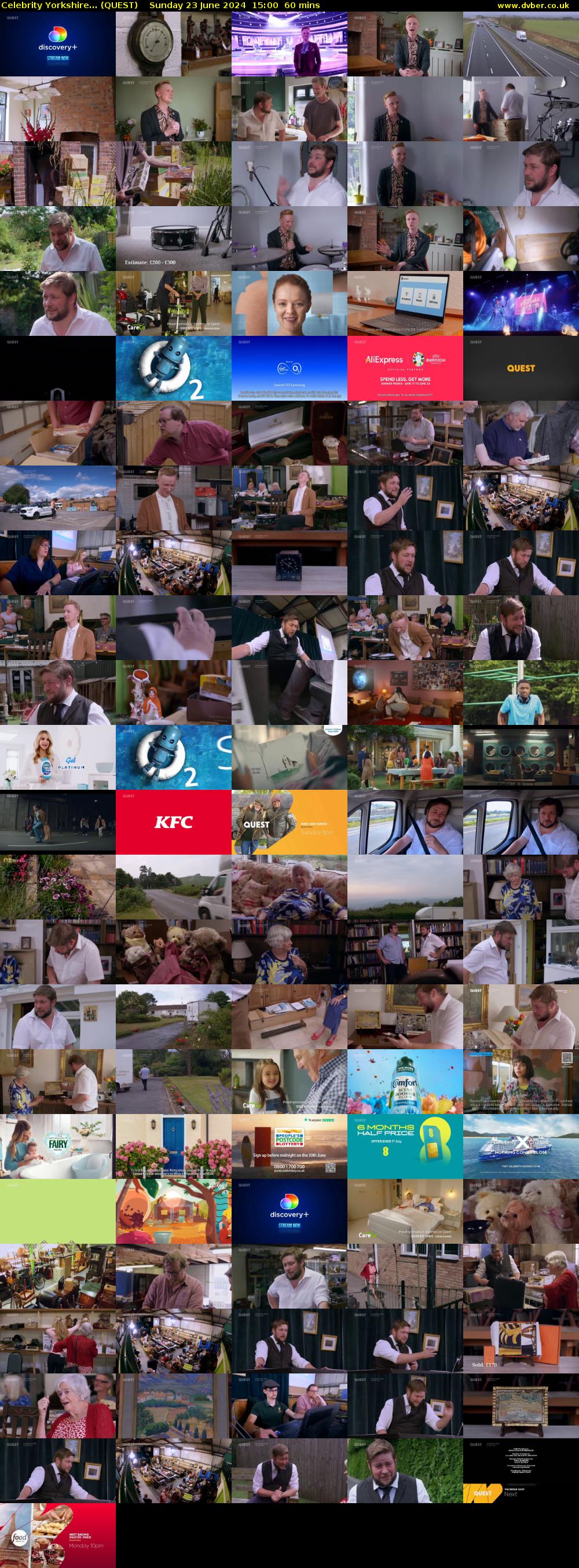 Celebrity Yorkshire... (QUEST) Sunday 23 June 2024 15:00 - 16:00
