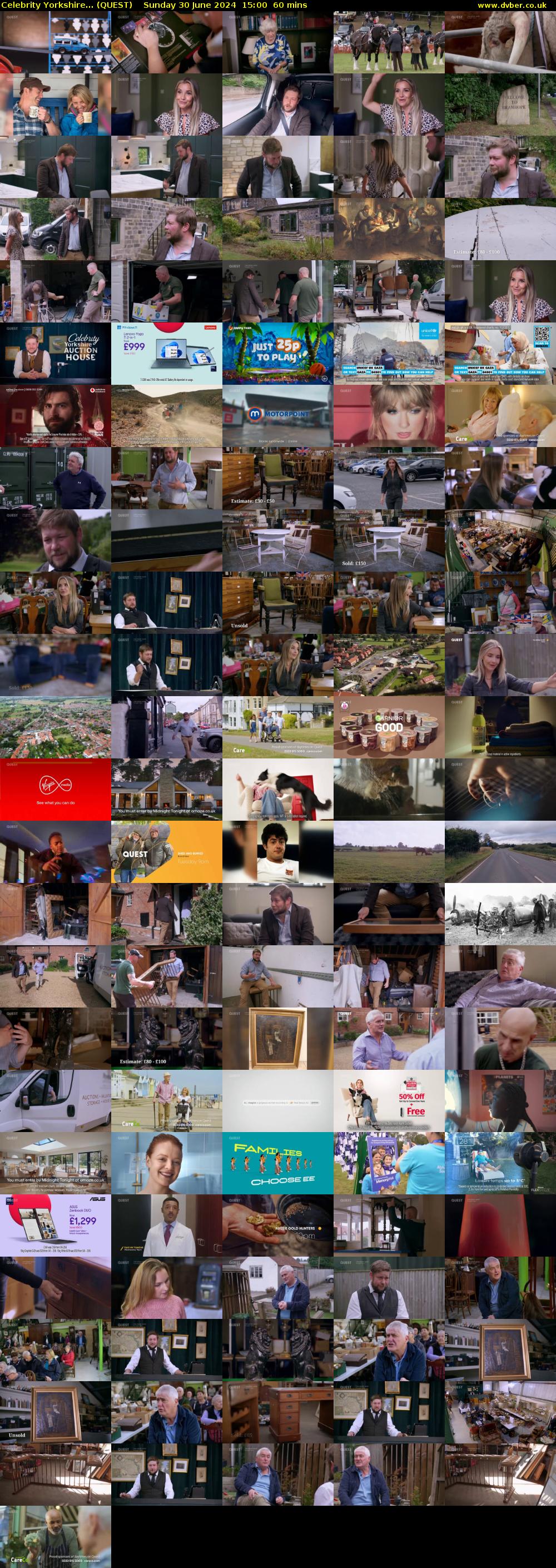 Celebrity Yorkshire... (QUEST) Sunday 30 June 2024 15:00 - 16:00