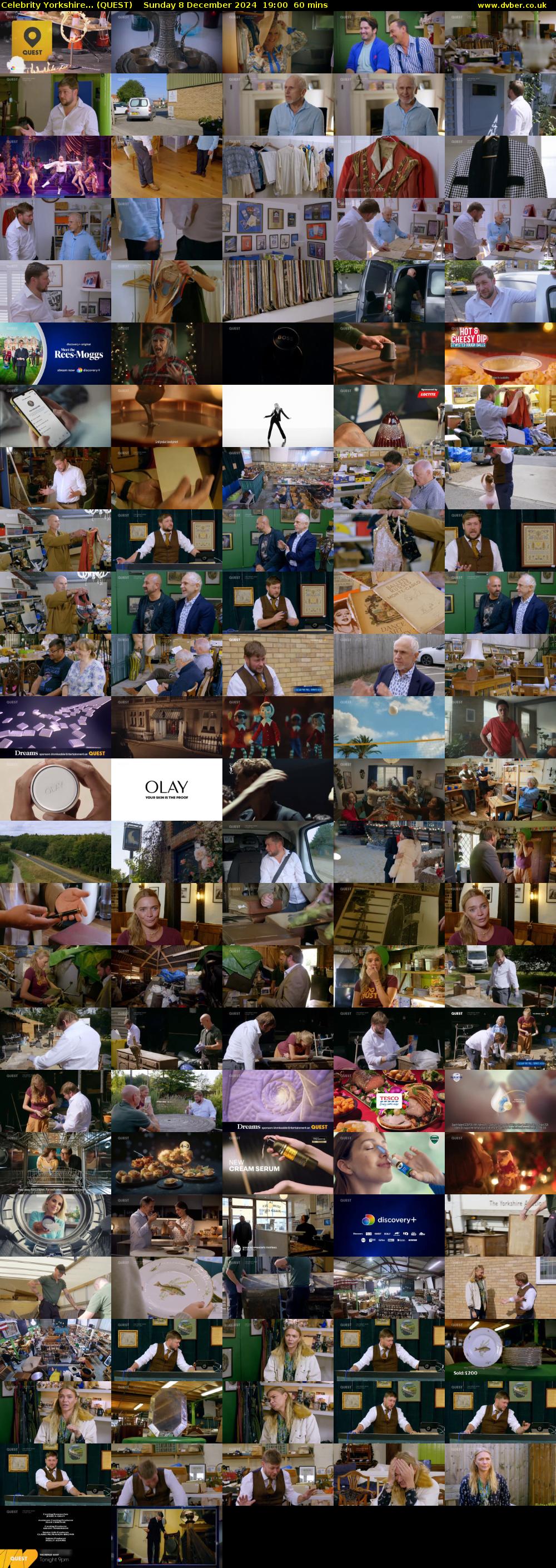 Celebrity Yorkshire... (QUEST) Sunday 8 December 2024 19:00 - 20:00