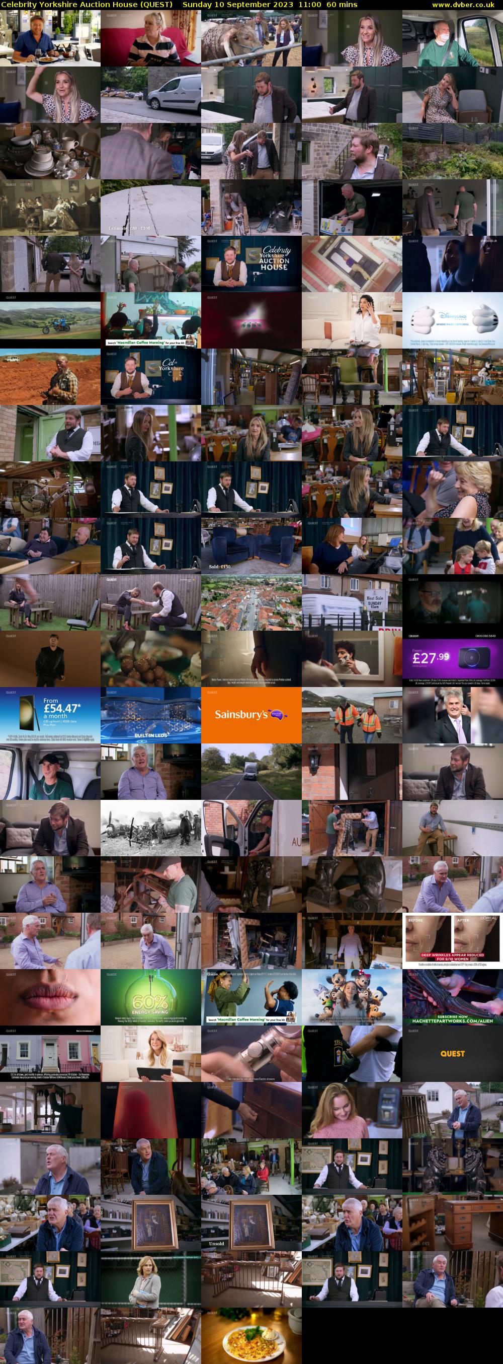 Celebrity Yorkshire Auction House (QUEST) Sunday 10 September 2023 11:00 - 12:00