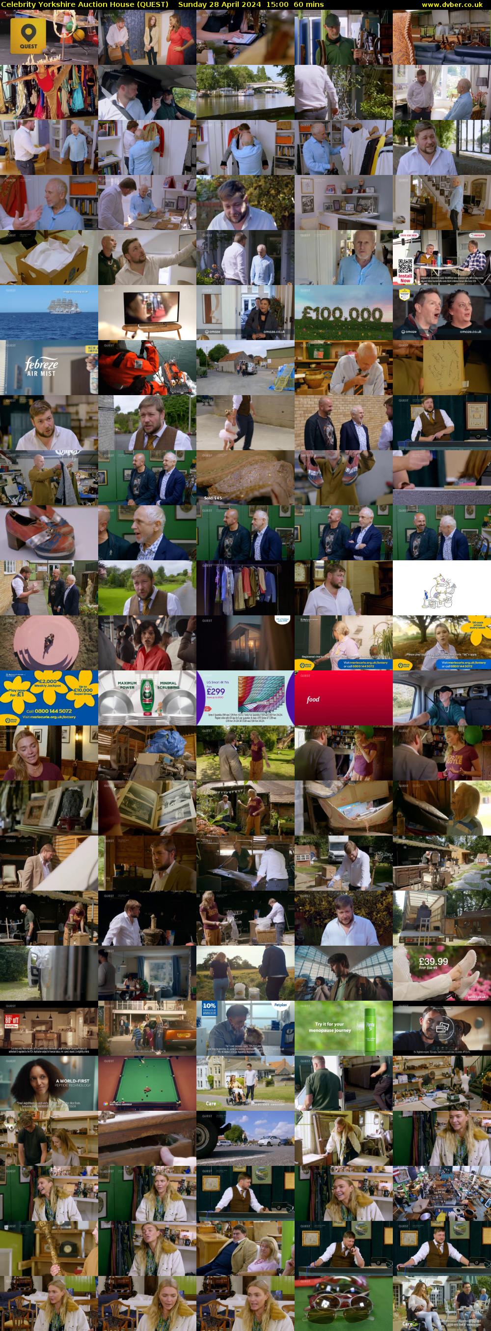 Celebrity Yorkshire Auction House (QUEST) Sunday 28 April 2024 15:00 - 16:00