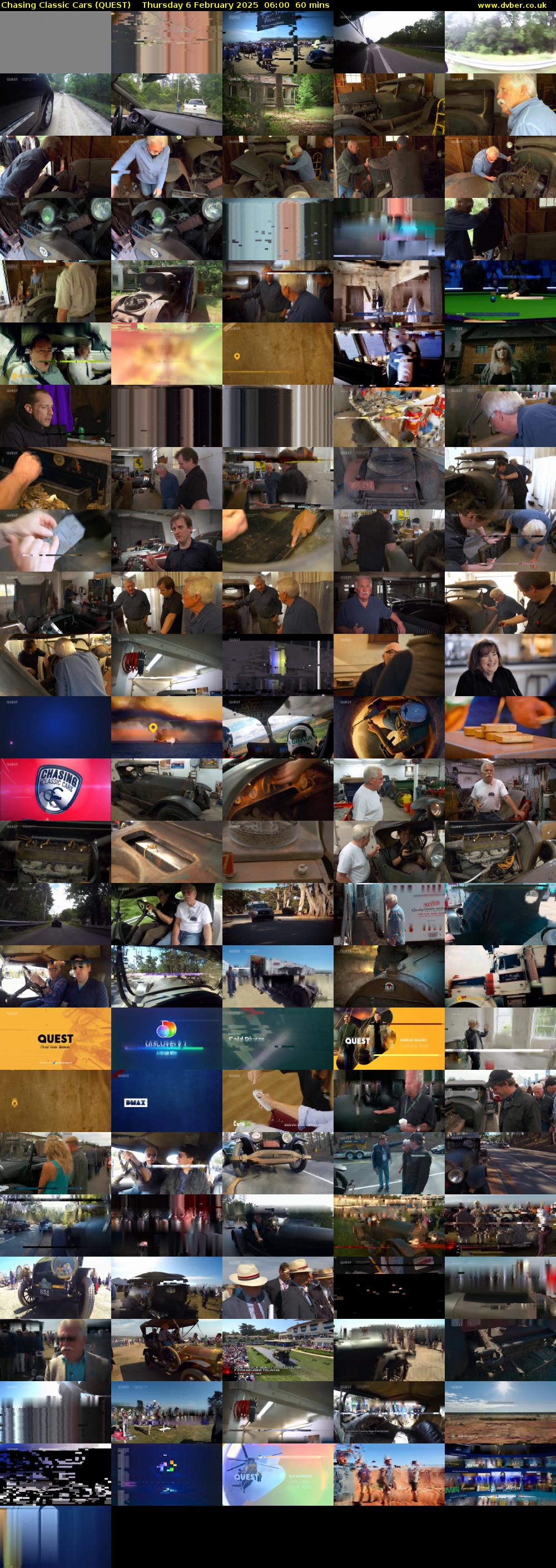 Chasing Classic Cars (QUEST) Thursday 6 February 2025 06:00 - 07:00
