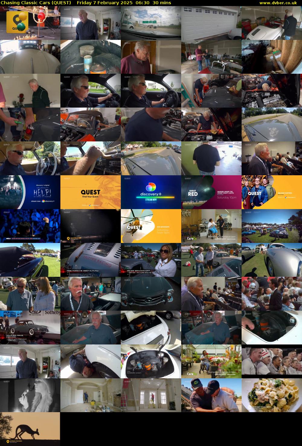 Chasing Classic Cars (QUEST) Friday 7 February 2025 06:30 - 07:00