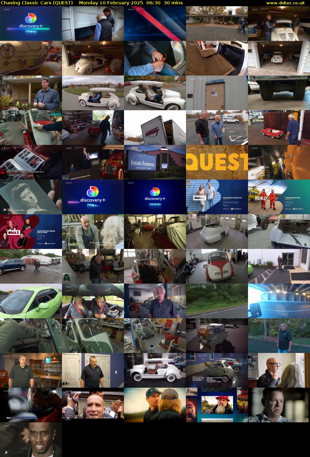 Chasing Classic Cars (QUEST) Monday 10 February 2025 06:30 - 07:00