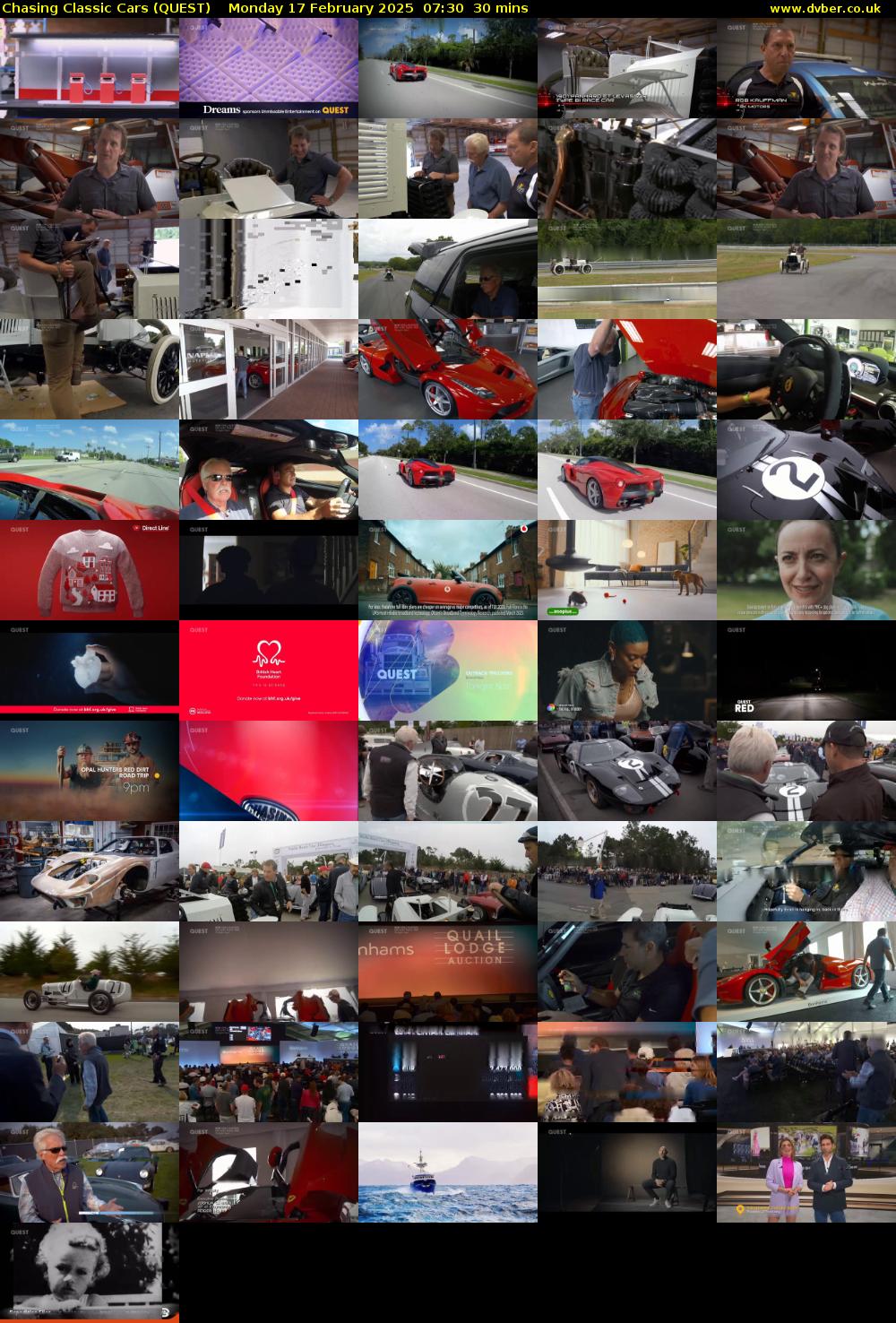Chasing Classic Cars (QUEST) Monday 17 February 2025 07:30 - 08:00
