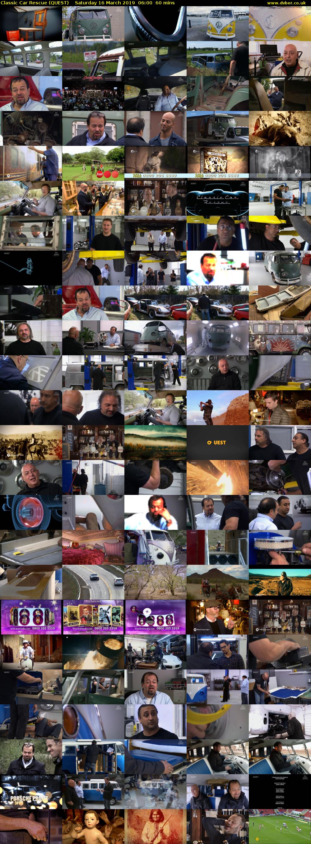 Classic Car Rescue (QUEST) Saturday 16 March 2019 06:00 - 07:00