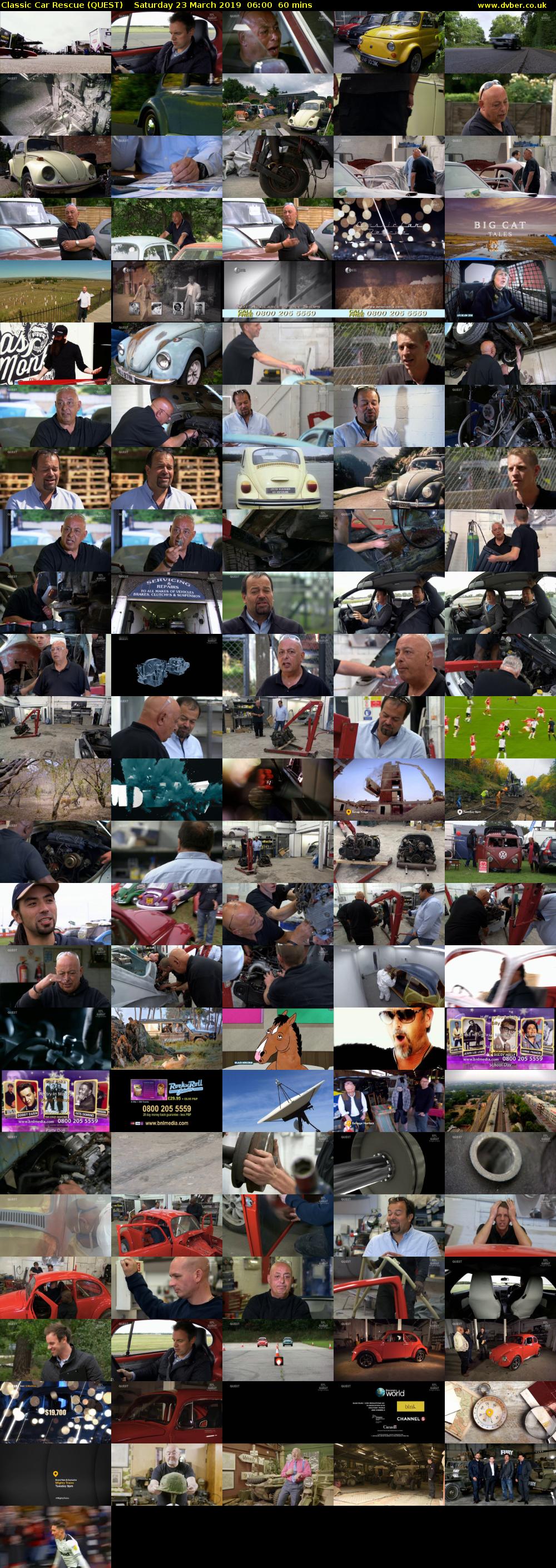 Classic Car Rescue (QUEST) Saturday 23 March 2019 06:00 - 07:00