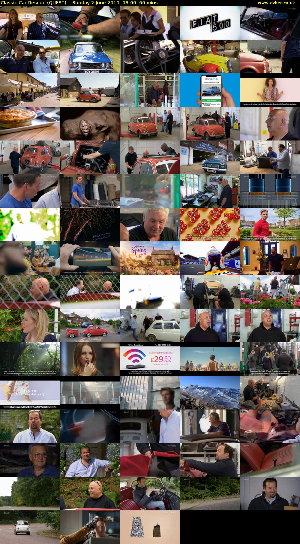 Classic Car Rescue (QUEST) Sunday 2 June 2019 08:00 - 09:00