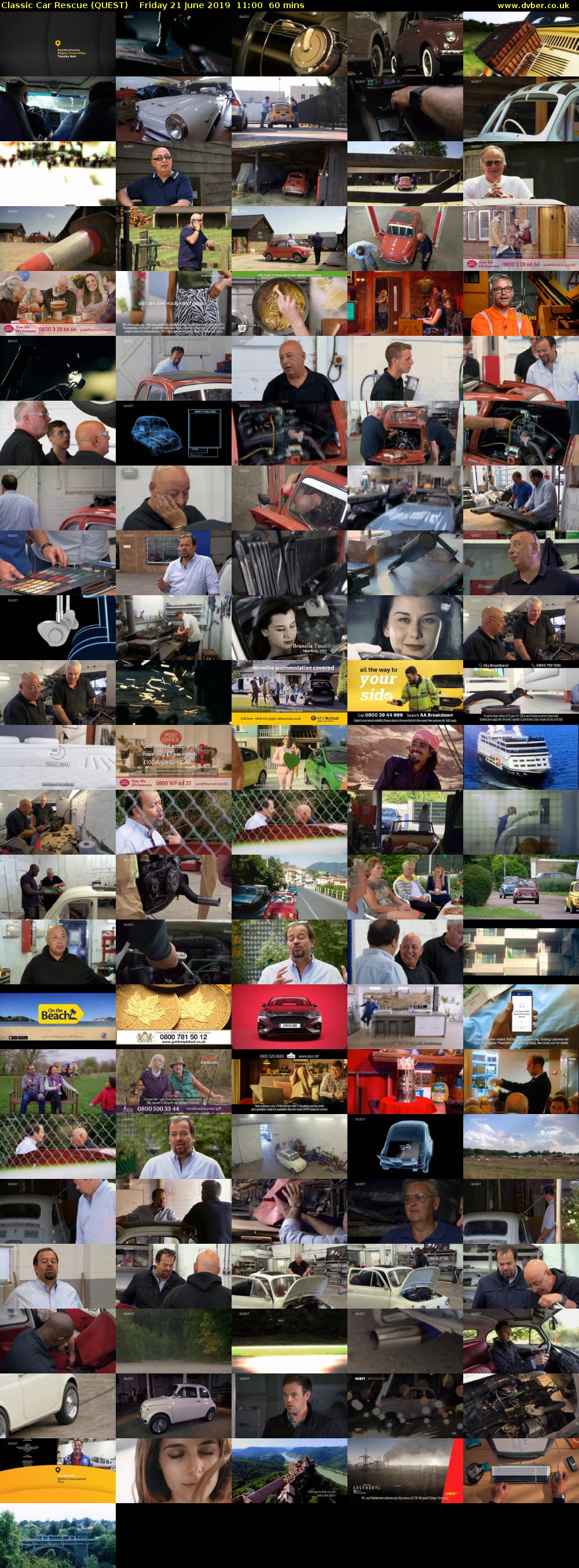 Classic Car Rescue (QUEST) Friday 21 June 2019 11:00 - 12:00