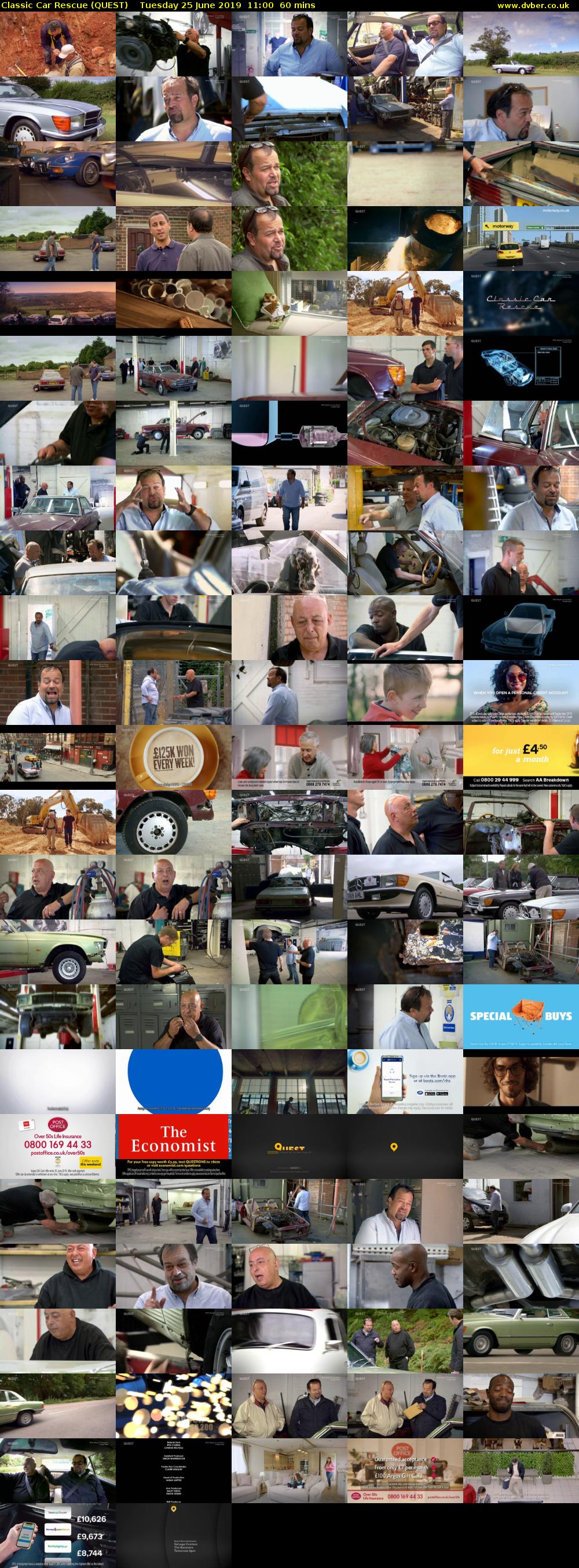 Classic Car Rescue (QUEST) Tuesday 25 June 2019 11:00 - 12:00