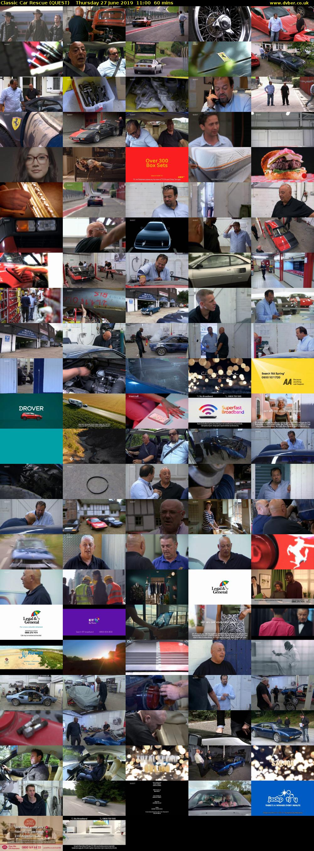 Classic Car Rescue (QUEST) Thursday 27 June 2019 11:00 - 12:00