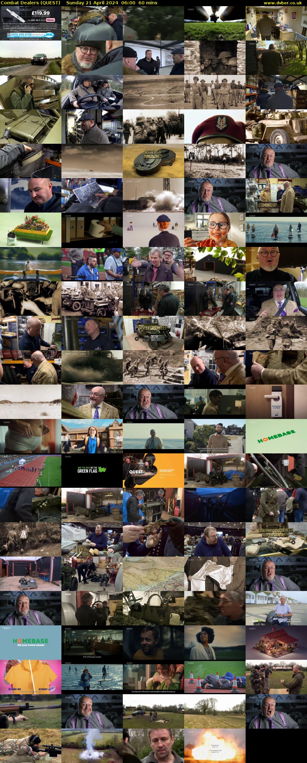 Combat Dealers (QUEST) Sunday 21 April 2024 06:00 - 07:00