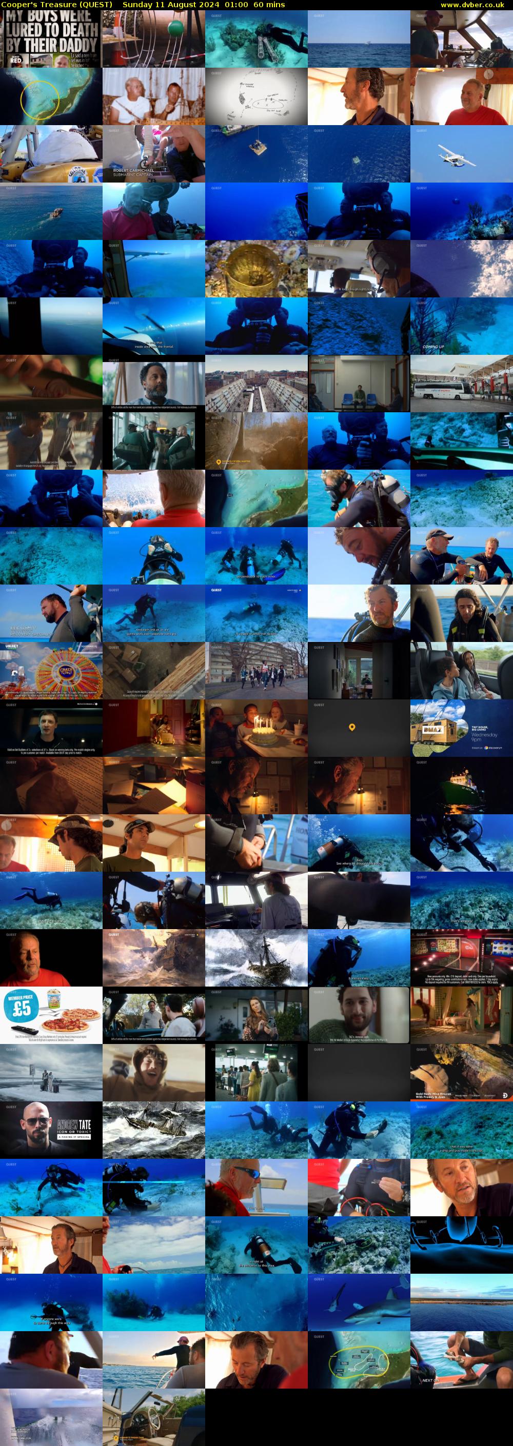 Cooper's Treasure (QUEST) Sunday 11 August 2024 01:00 - 02:00