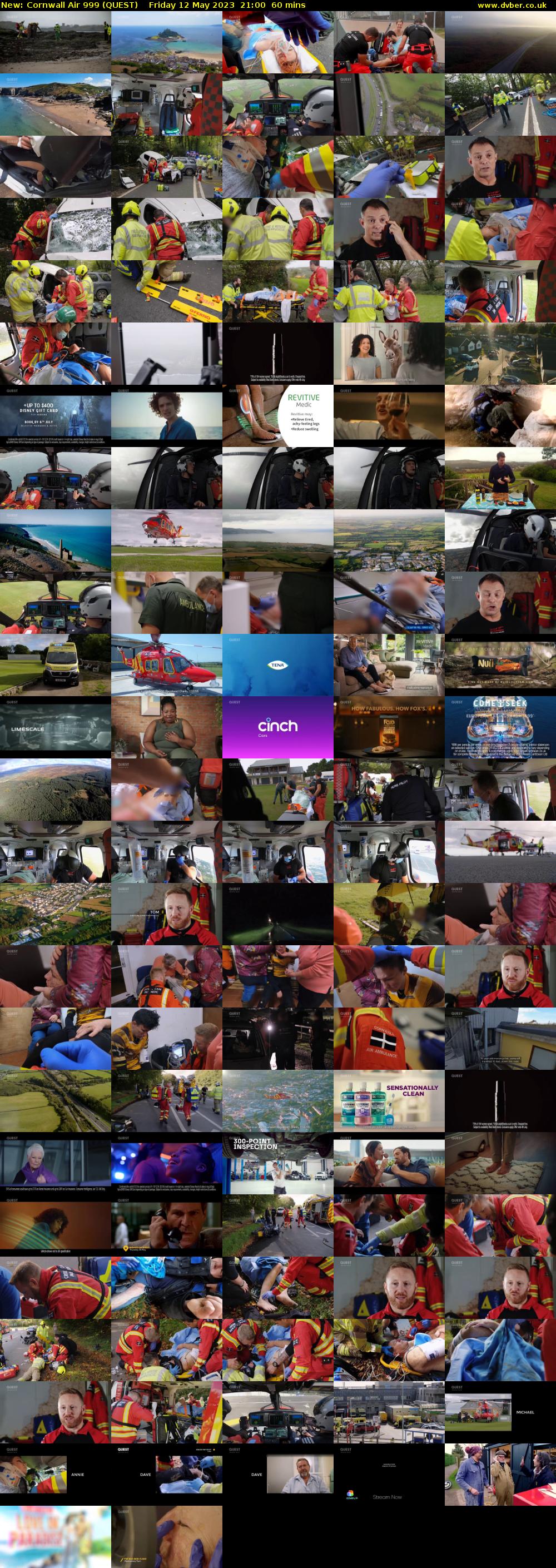 Cornwall Air 999 (QUEST) Friday 12 May 2023 21:00 - 22:00