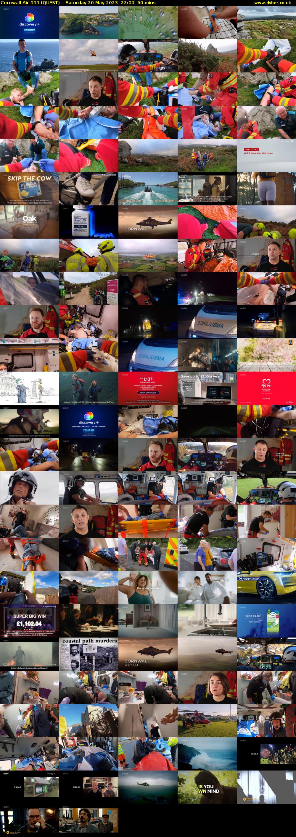 Cornwall Air 999 (QUEST) Saturday 20 May 2023 22:00 - 23:00
