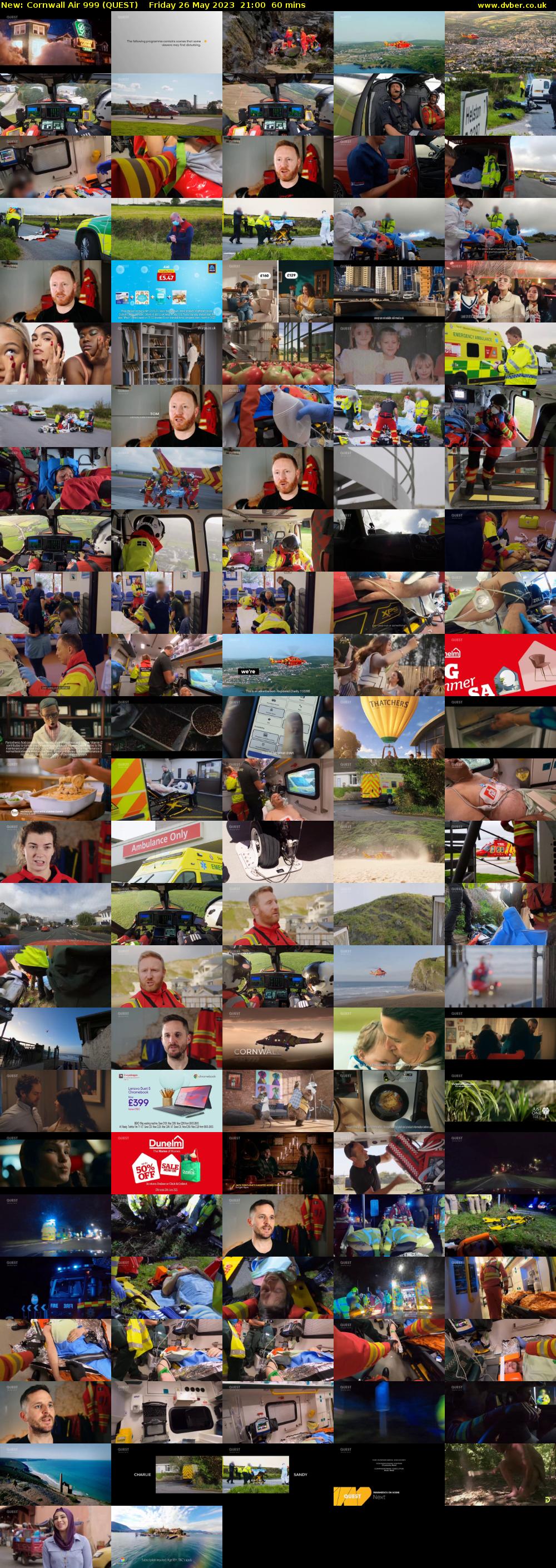 Cornwall Air 999 (QUEST) Friday 26 May 2023 21:00 - 22:00