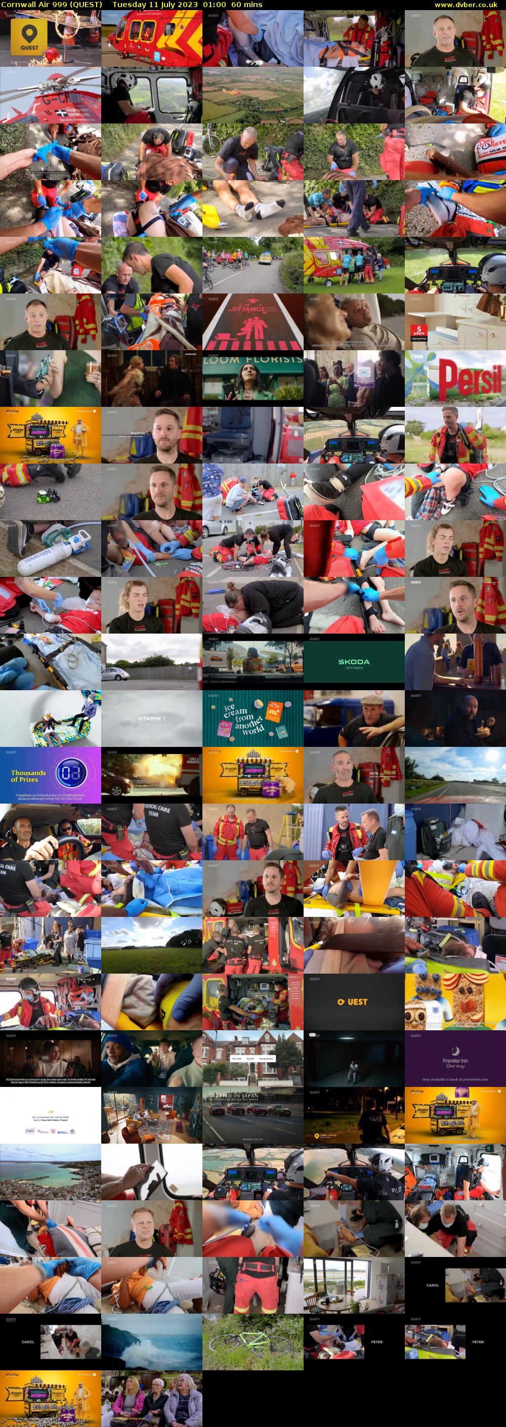 Cornwall Air 999 (QUEST) Tuesday 11 July 2023 01:00 - 02:00