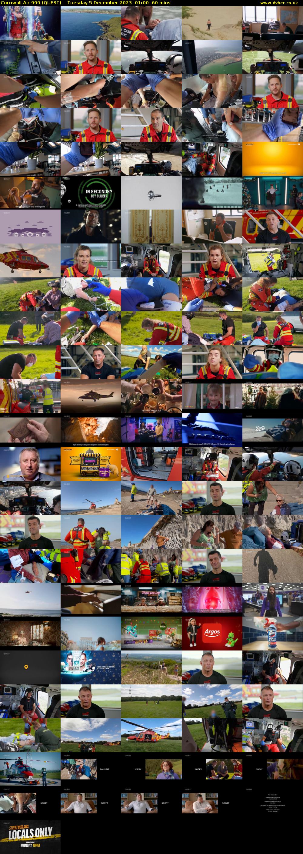 Cornwall Air 999 (QUEST) Tuesday 5 December 2023 01:00 - 02:00
