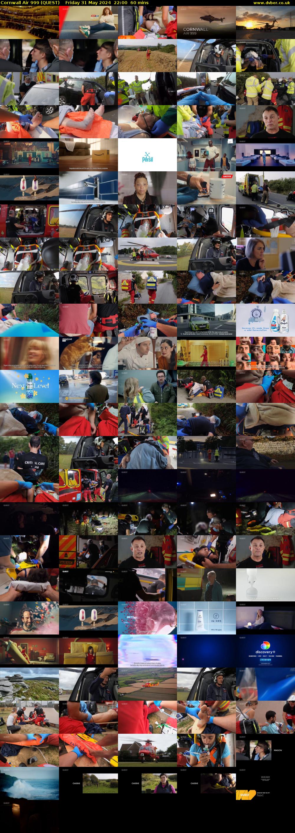 Cornwall Air 999 (QUEST) Friday 31 May 2024 22:00 - 23:00