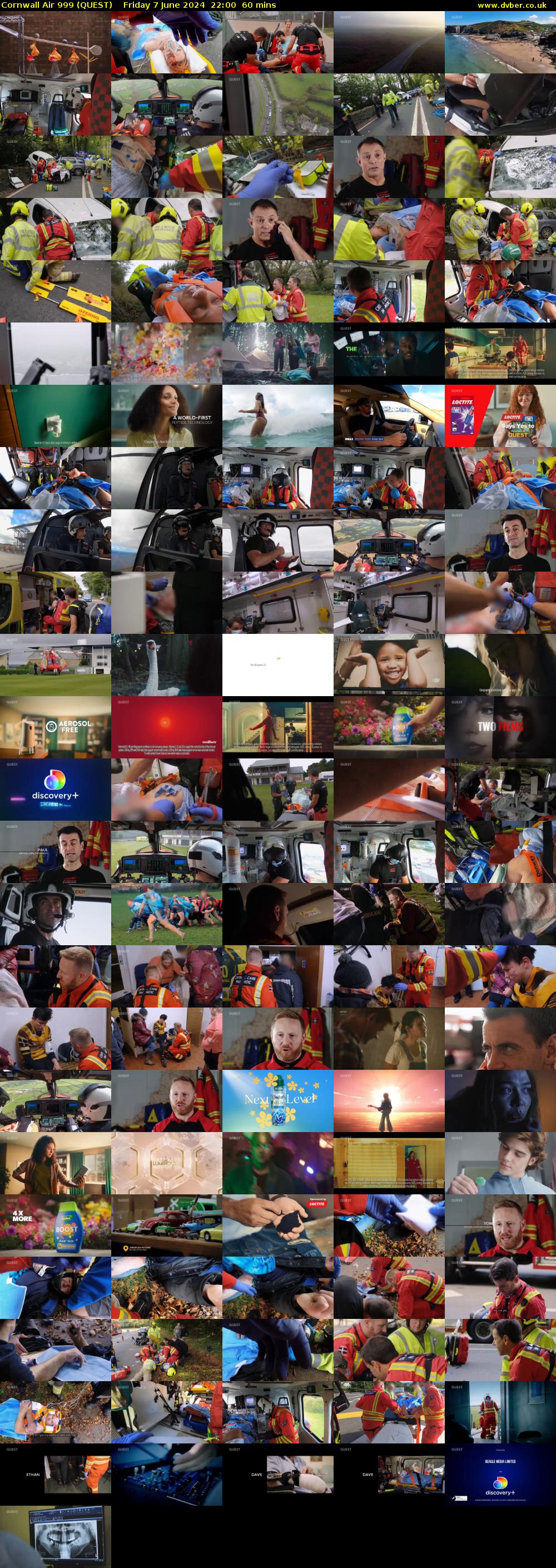 Cornwall Air 999 (QUEST) Friday 7 June 2024 22:00 - 23:00