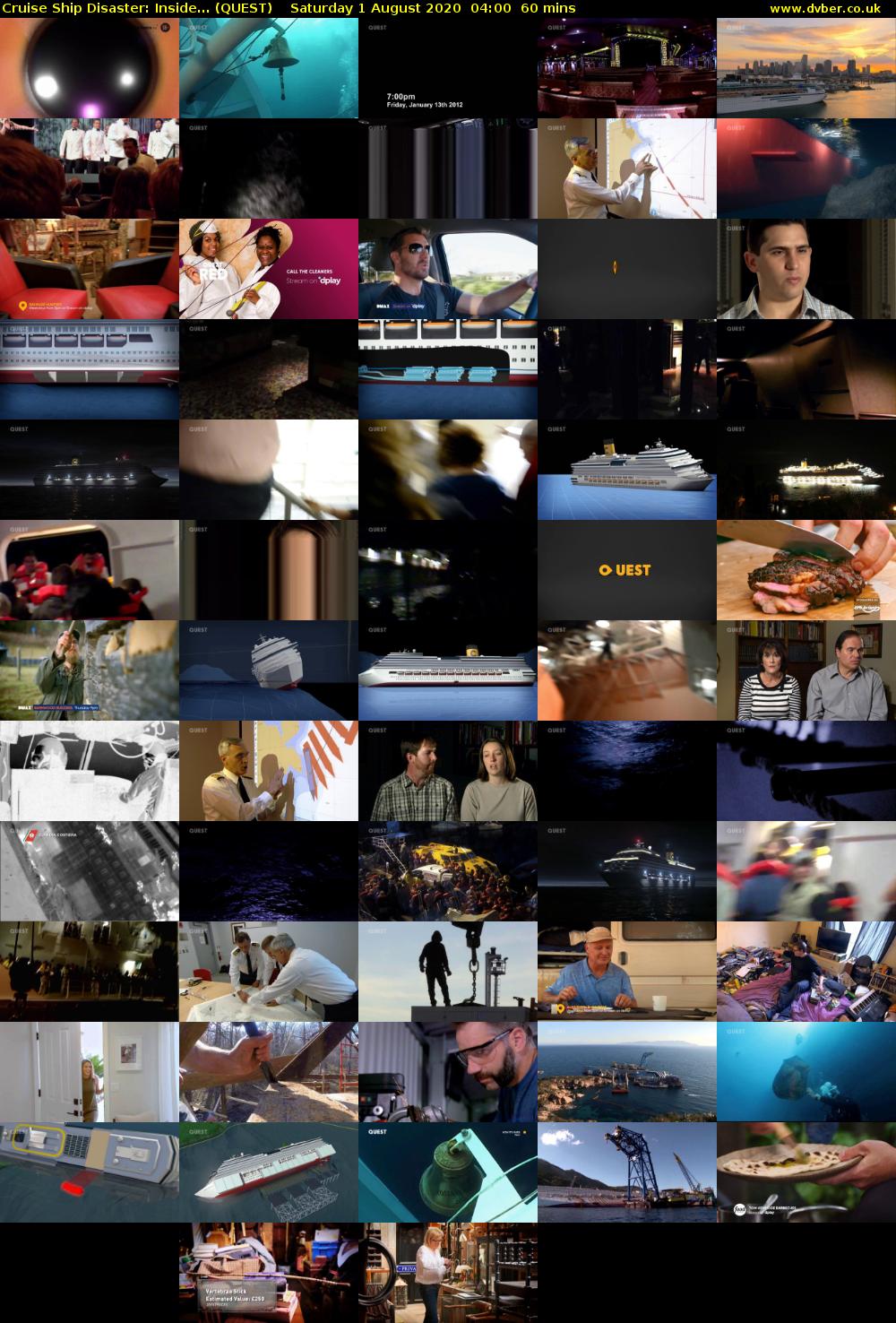 Cruise Ship Disaster: Inside... (QUEST) Saturday 1 August 2020 04:00 - 05:00