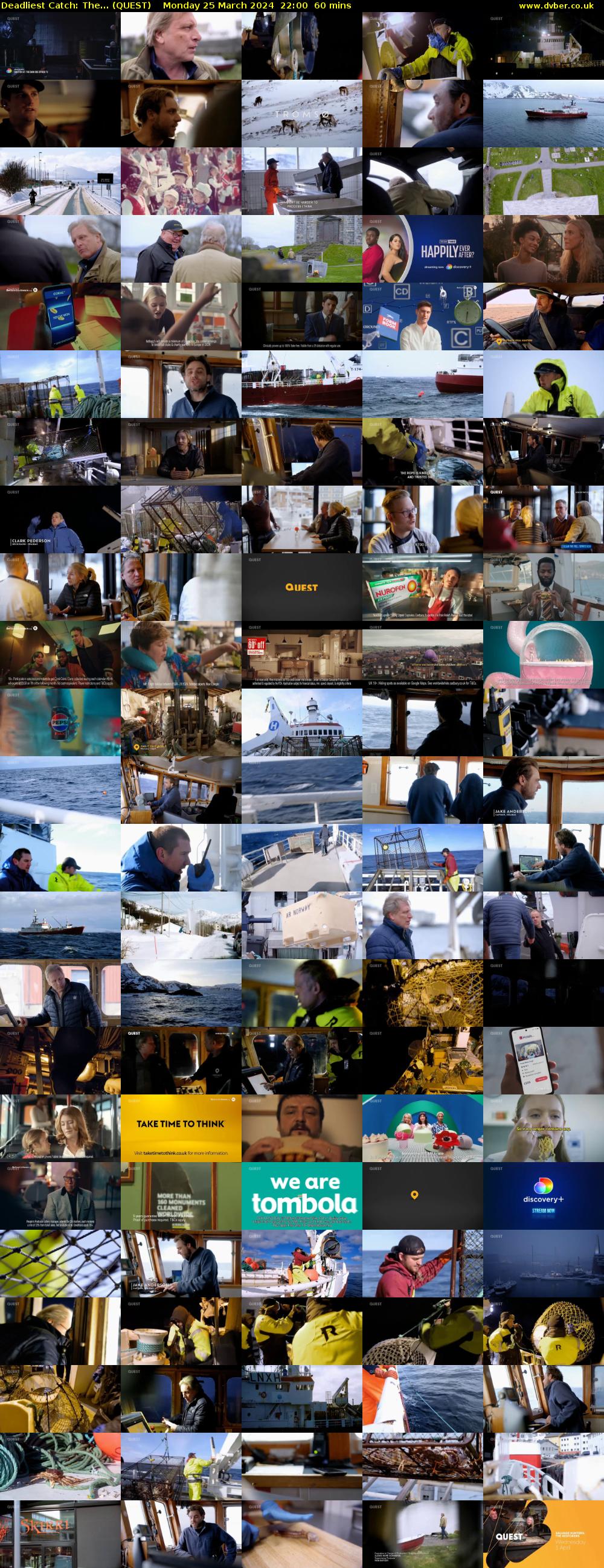 Deadliest Catch: The... (QUEST) Monday 25 March 2024 22:00 - 23:00