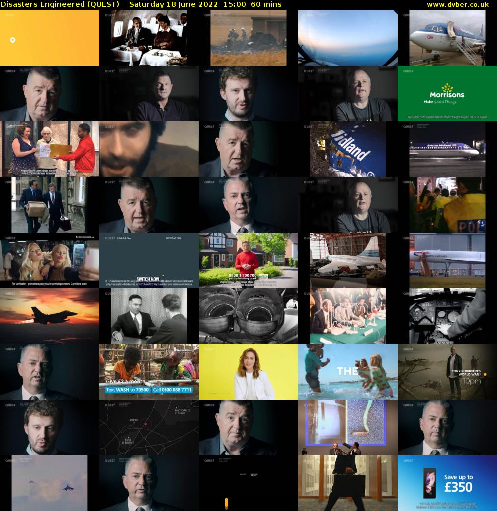 Disasters Engineered (QUEST) Saturday 18 June 2022 15:00 - 16:00