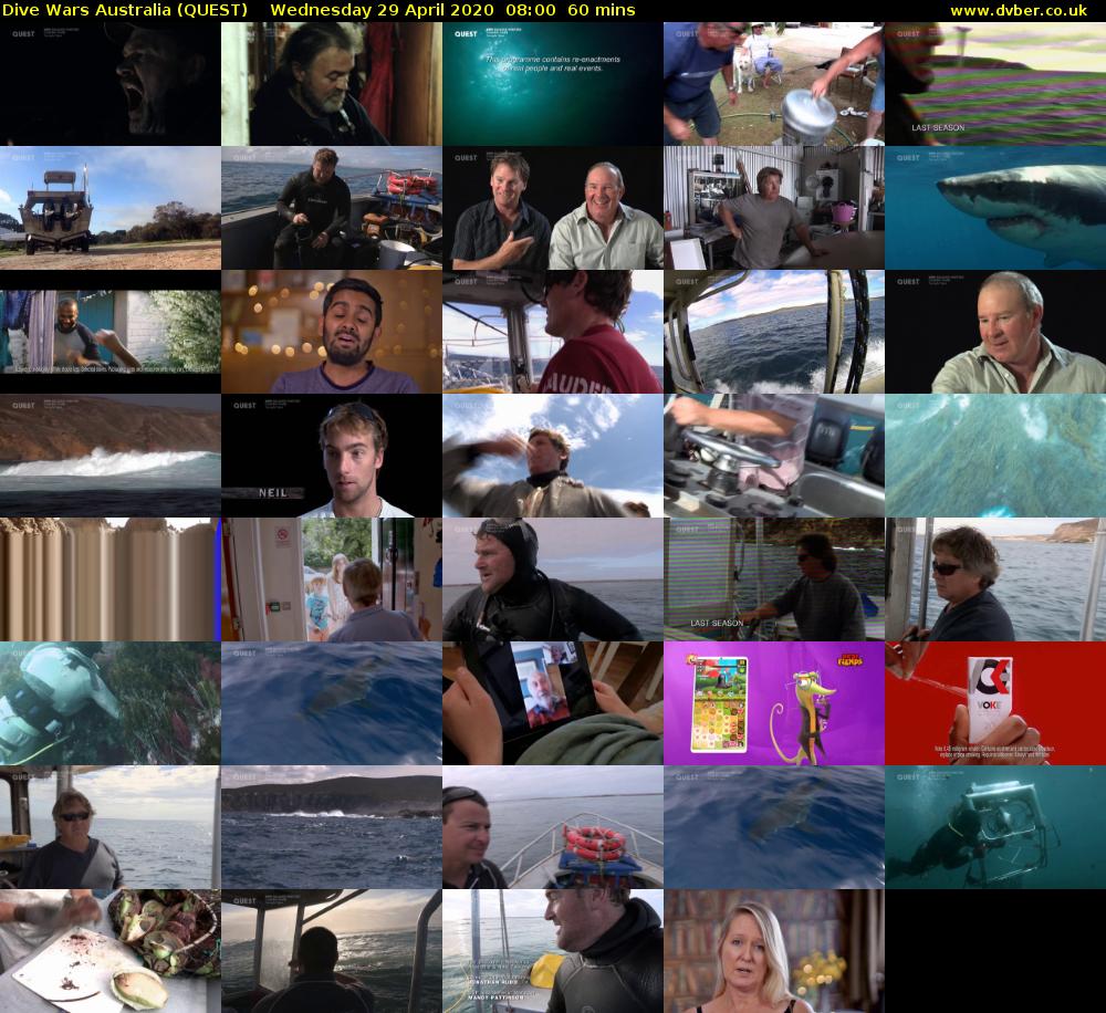 Dive Wars Australia (QUEST) Wednesday 29 April 2020 08:00 - 09:00