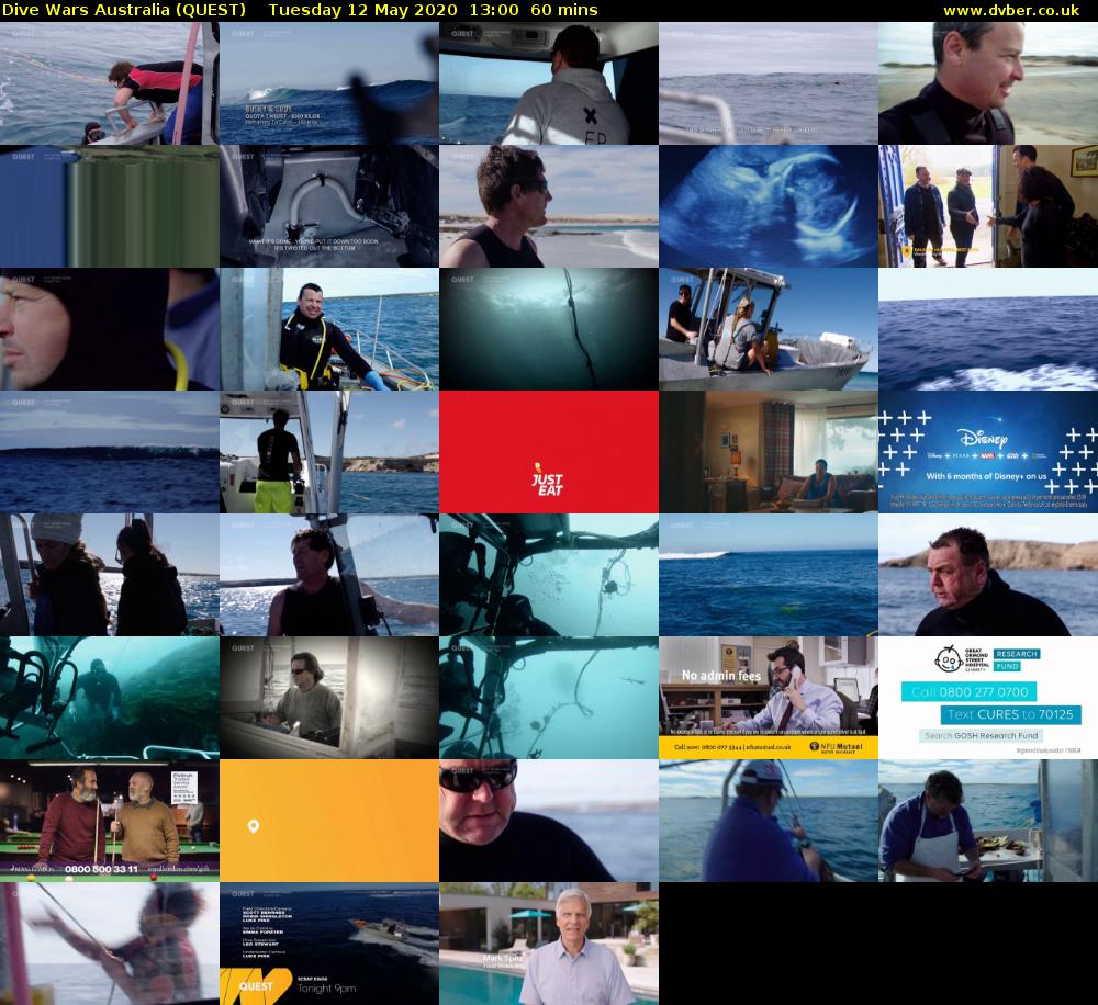 Dive Wars Australia (QUEST) Tuesday 12 May 2020 13:00 - 14:00